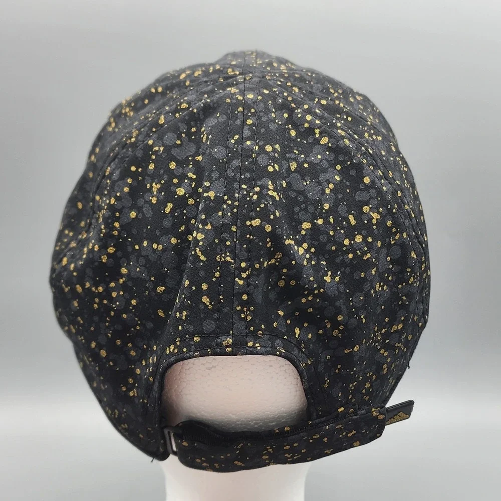 Adidas Adizero Extra Cap Hat Gold Speckle Pattern Youth Adjustable